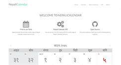 Desktop Screenshot of nepalicalendar.net